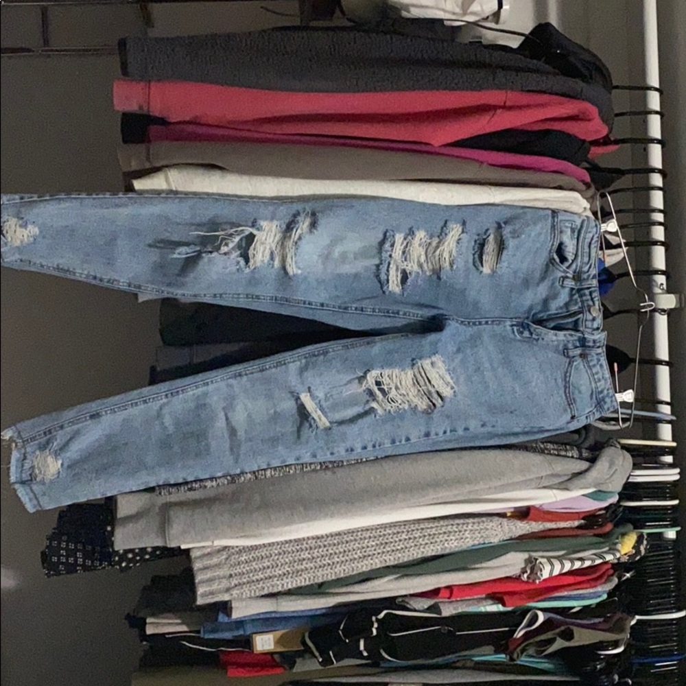 Wild Fable Ripped Mom Jeans